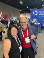 Tony and Joce at HIMSS